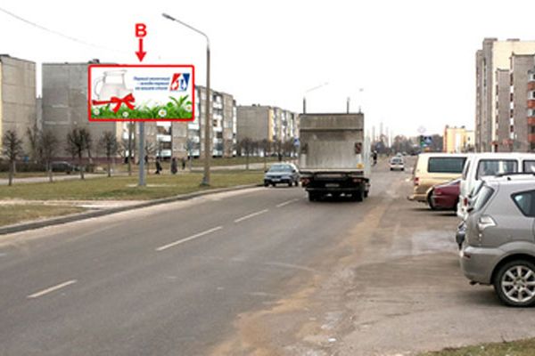 b2312-Сморгонь, Юбилейная ул., (в районе пересечения с ул. Синицкого) (сторона В)