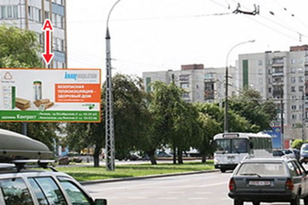 b6197-Брест, Я. Купалы ул., (через дорогу от дома № 6) (сторона А)